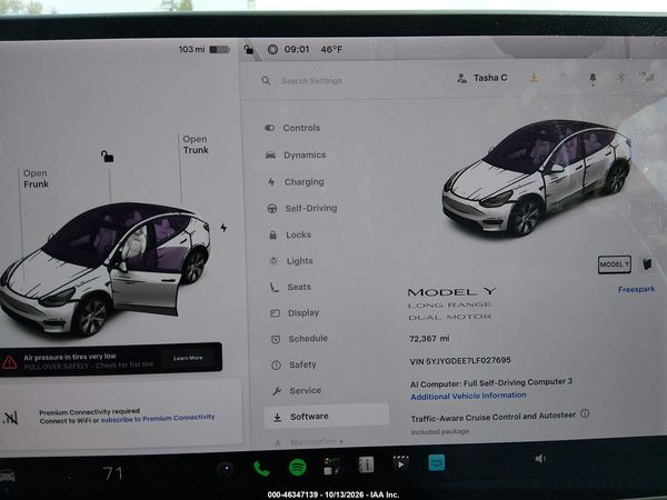 2020 TESLA MODEL Y — I7