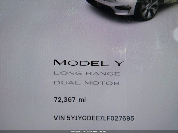 2020 TESLA MODEL Y — I118