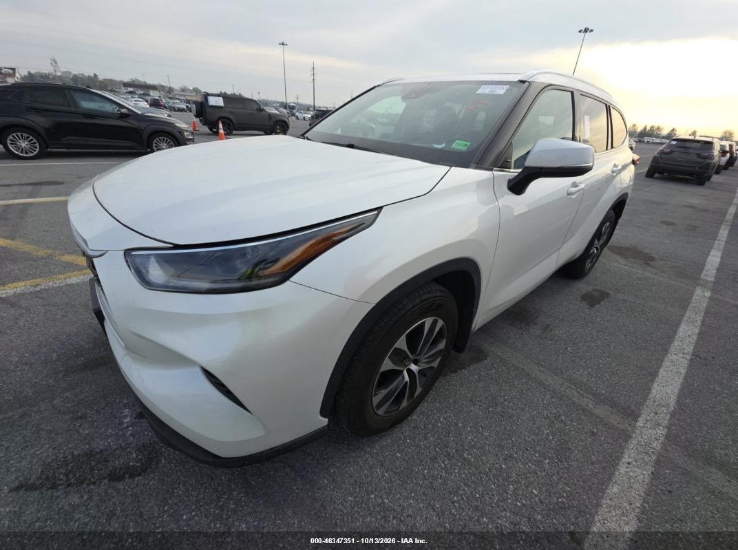 2021 TOYOTA HIGHLANDER XLE — I2