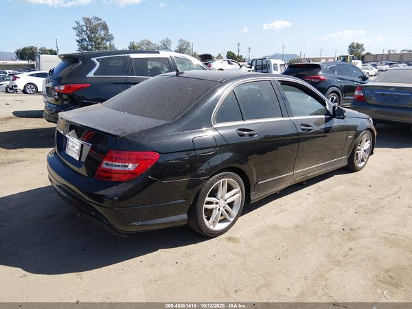 2012 MERCEDES-BENZ C 250 SPORT — I4