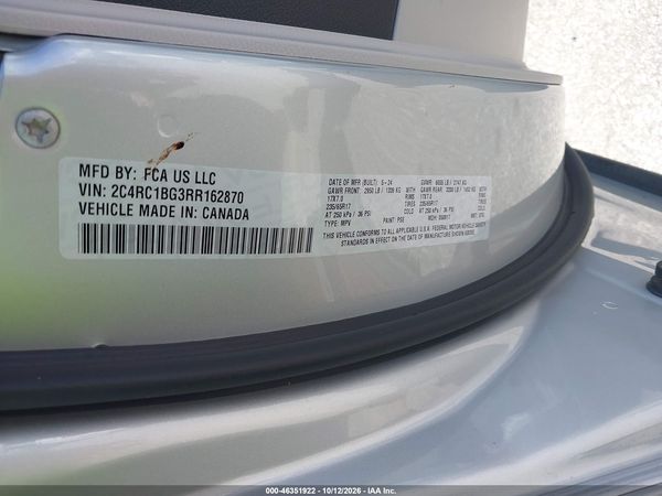 2024 CHRYSLER PACIFICA TOURING L — I9