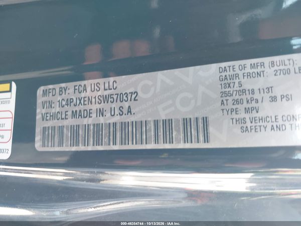 2025 JEEP WRANGLER 4-DOOR SAHARA 4X4 — I9