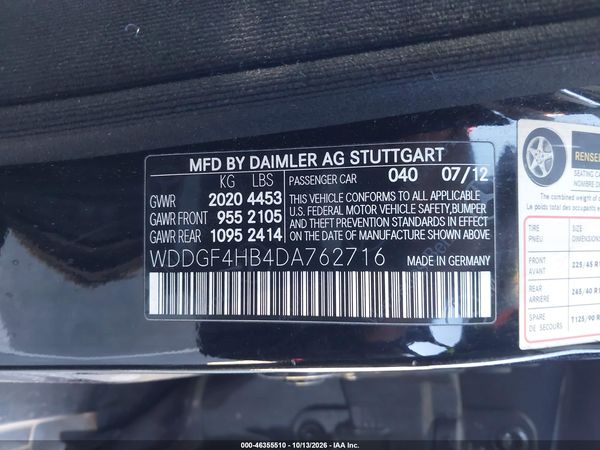2013 MERCEDES-BENZ C 250 SPORT — I9