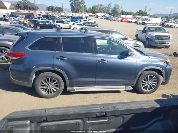 2017 TOYOTA HIGHLANDER XLE — I116