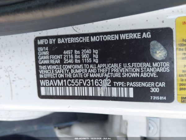 2015 BMW X1 SDRIVE28I — I9