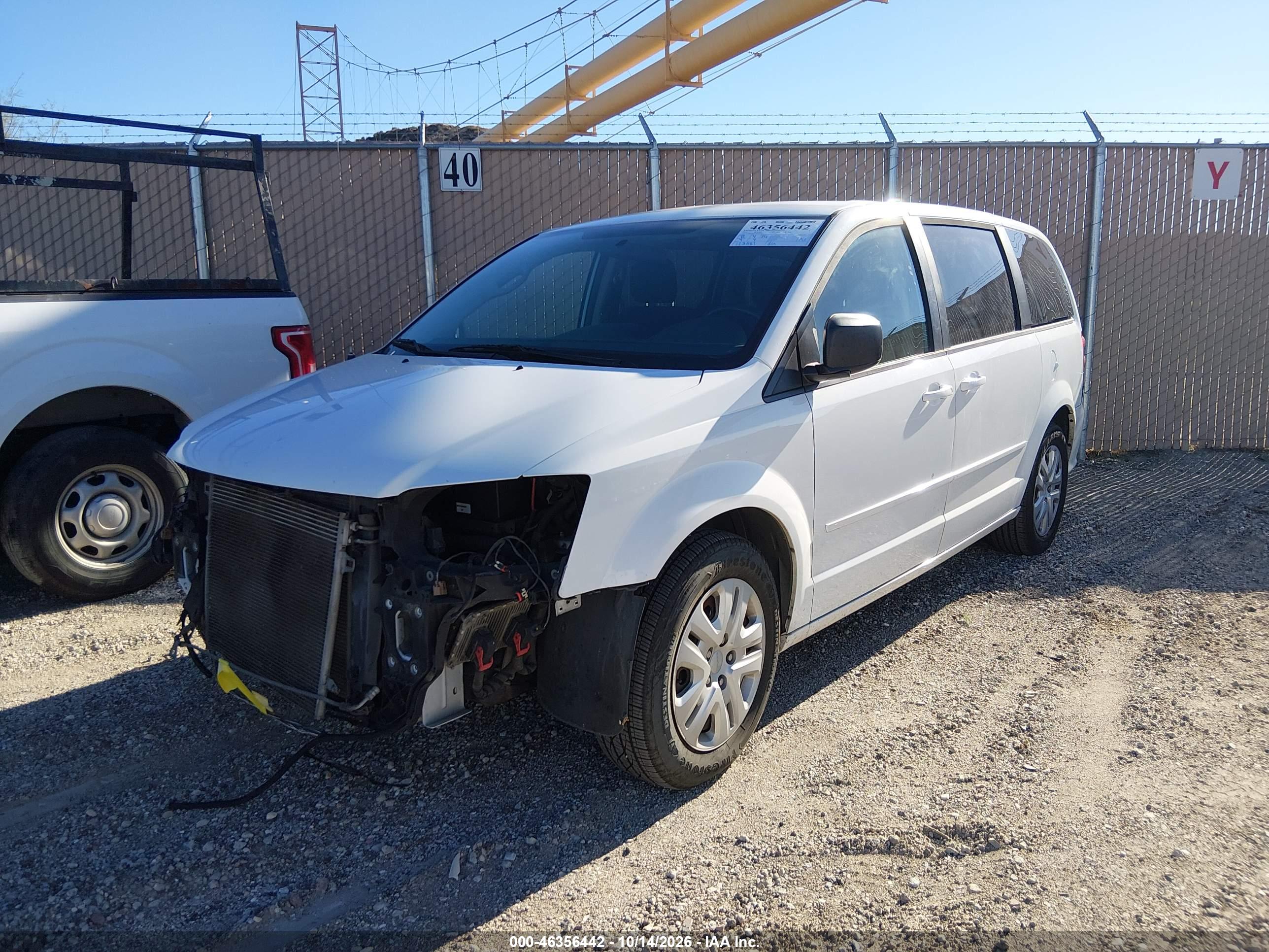 2016 DODGE GRAND CARAVAN SE — I2
