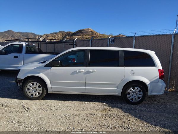 2016 DODGE GRAND CARAVAN SE — I117