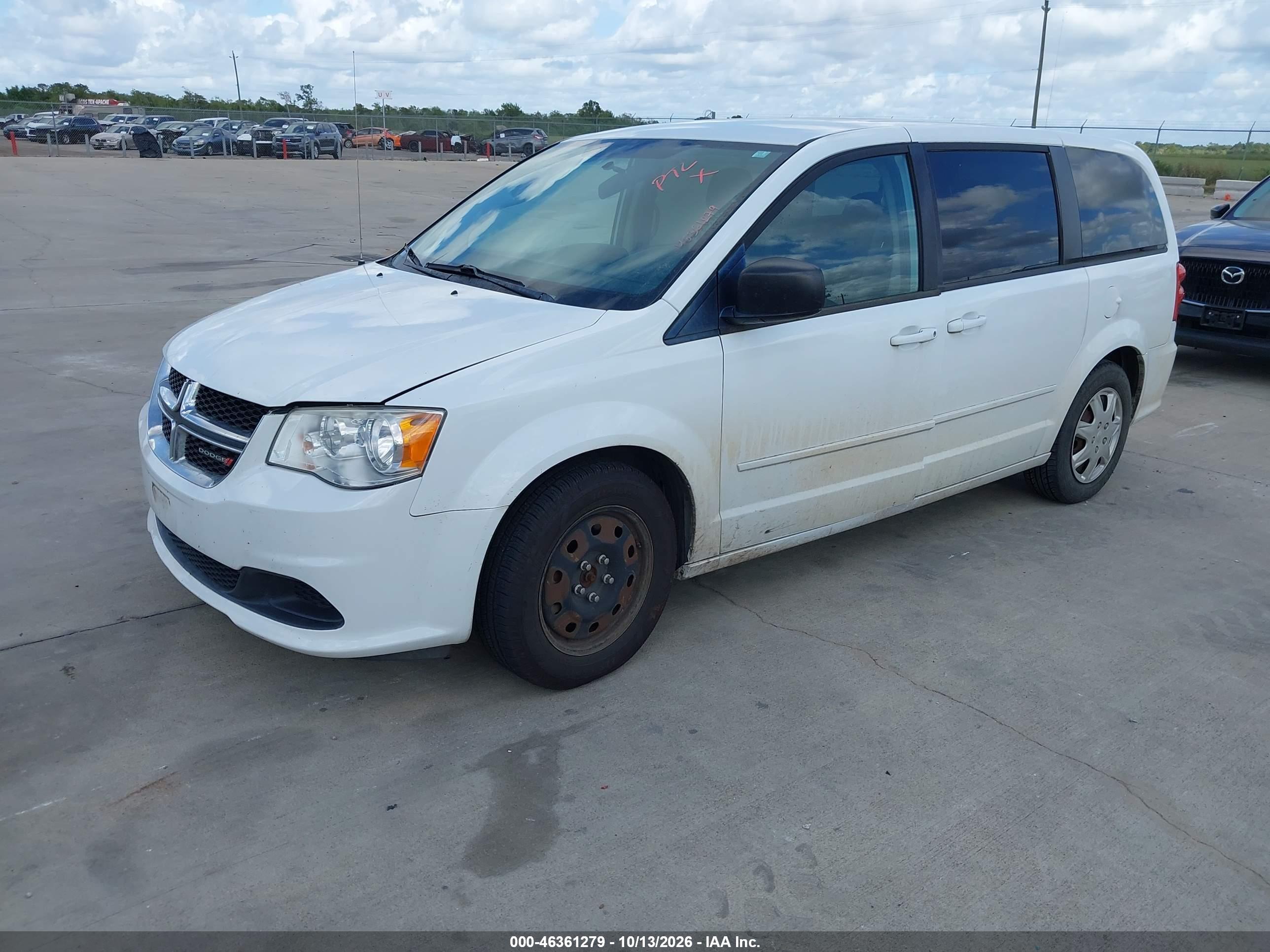 2016 DODGE GRAND CARAVAN SE — I2