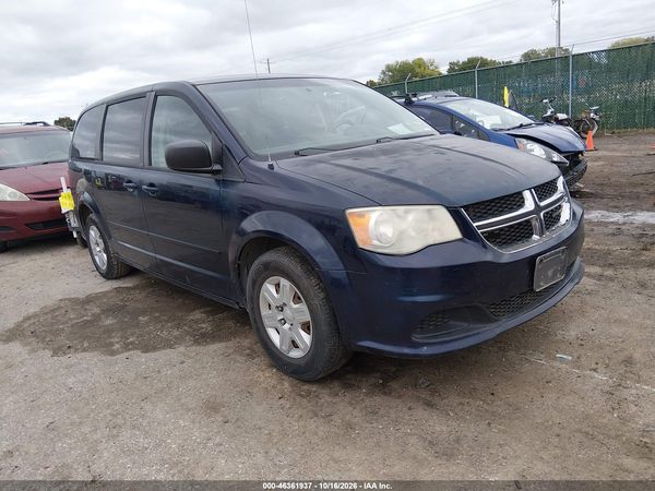 2012 DODGE GRAND CARAVAN SE/AVP — I1