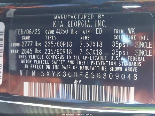 2025 KIA SPORTAGE EX — I9