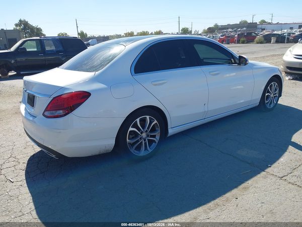 2016 MERCEDES-BENZ C 300 C300 — I4