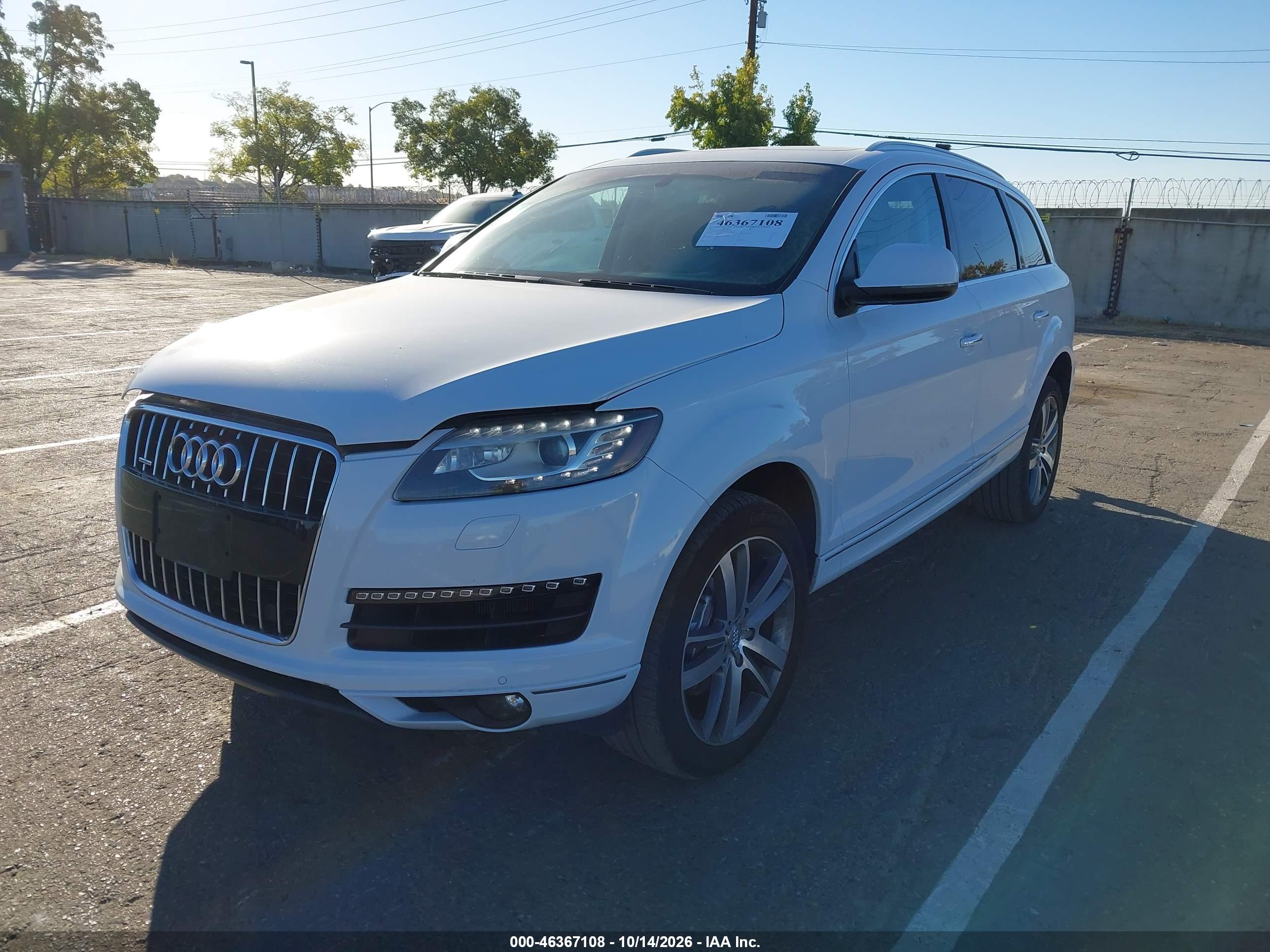 2015 AUDI Q7 3.0T PREMIUM — I2