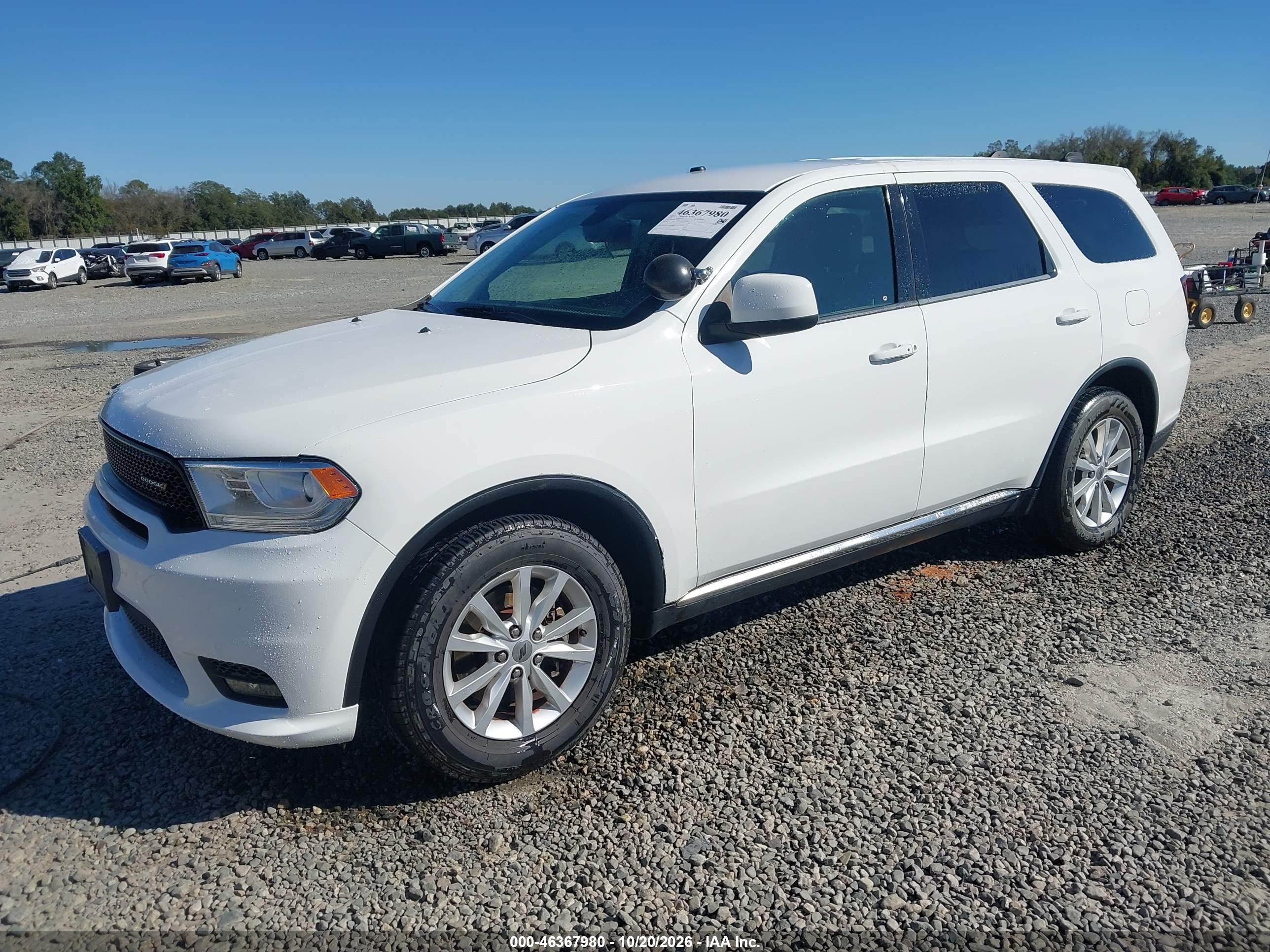 2020 DODGE DURANGO PURSUIT AWD — I2