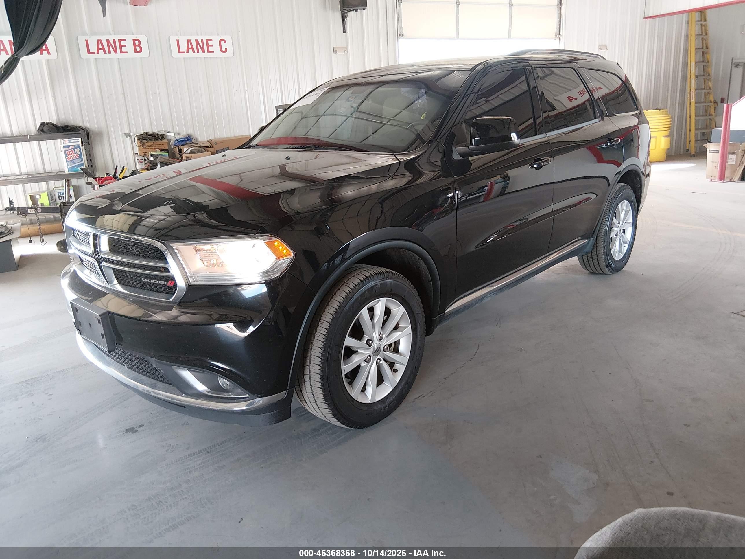 2019 DODGE DURANGO SXT AWD — I2