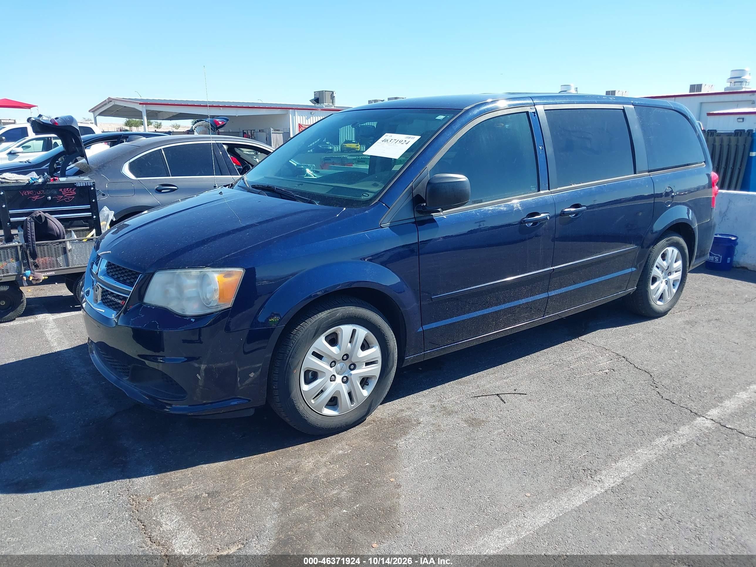 2014 DODGE GRAND CARAVAN SE — I2