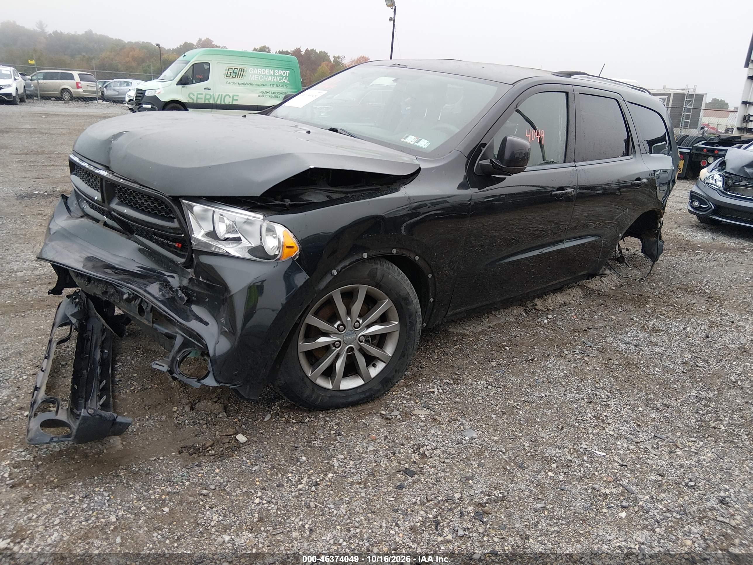 2012 DODGE DURANGO SXT — I2