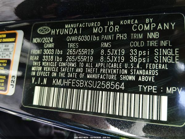 2025 GENESIS GV80 2.5T STANDARD AWD — I9
