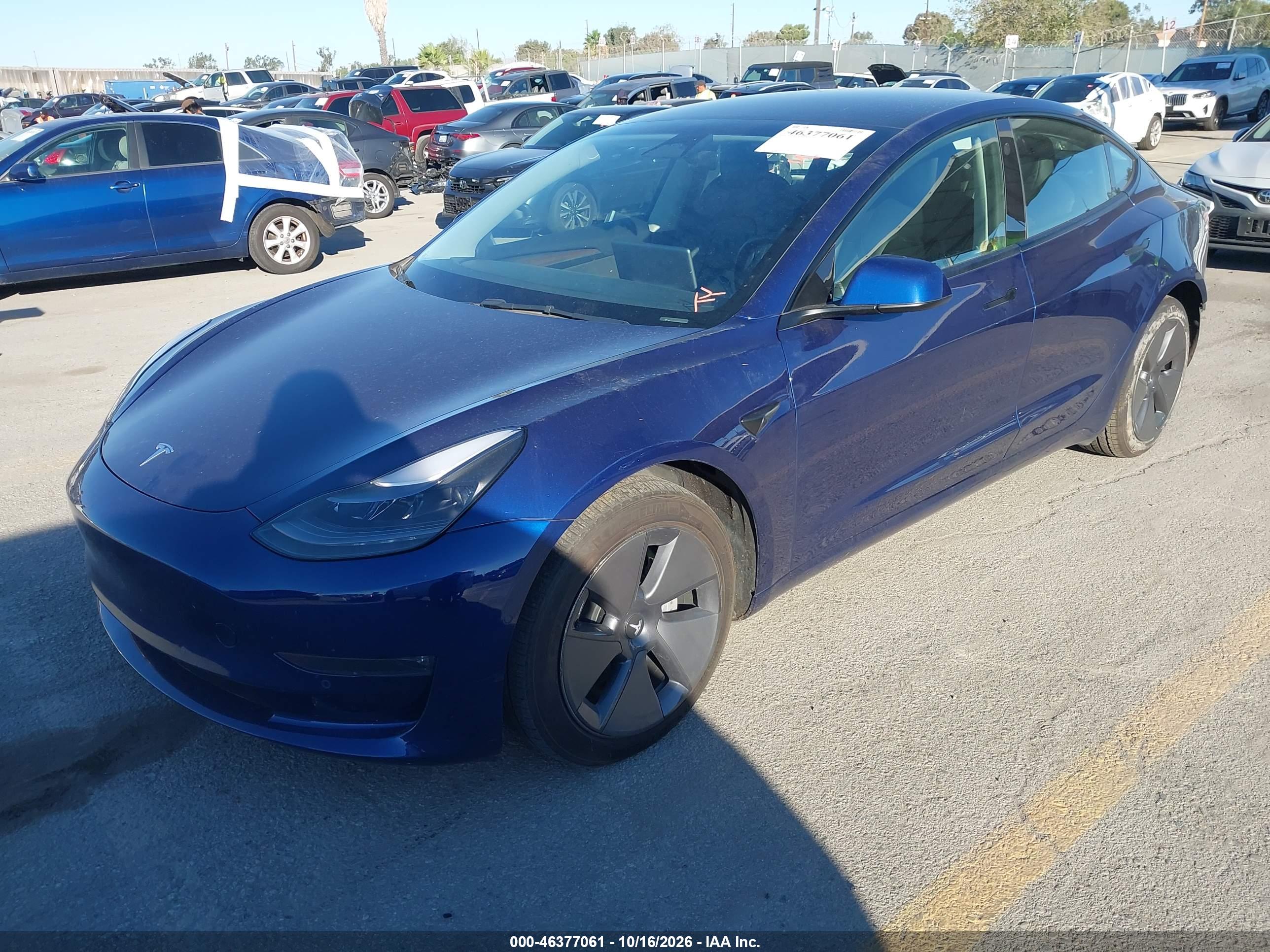 2022 TESLA MODEL 3 — I2