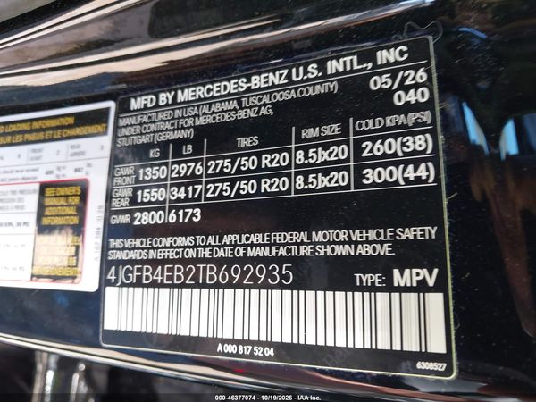 2026 MERCEDES-BENZ GLE 350 GLE350 — I9