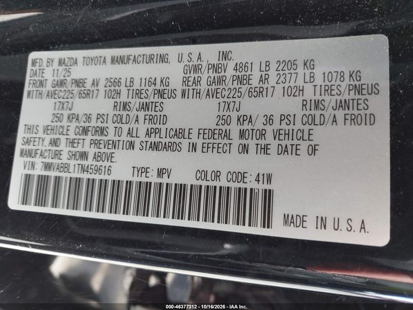 2026 MAZDA CX-50 2.5 S PREFERRED — I9