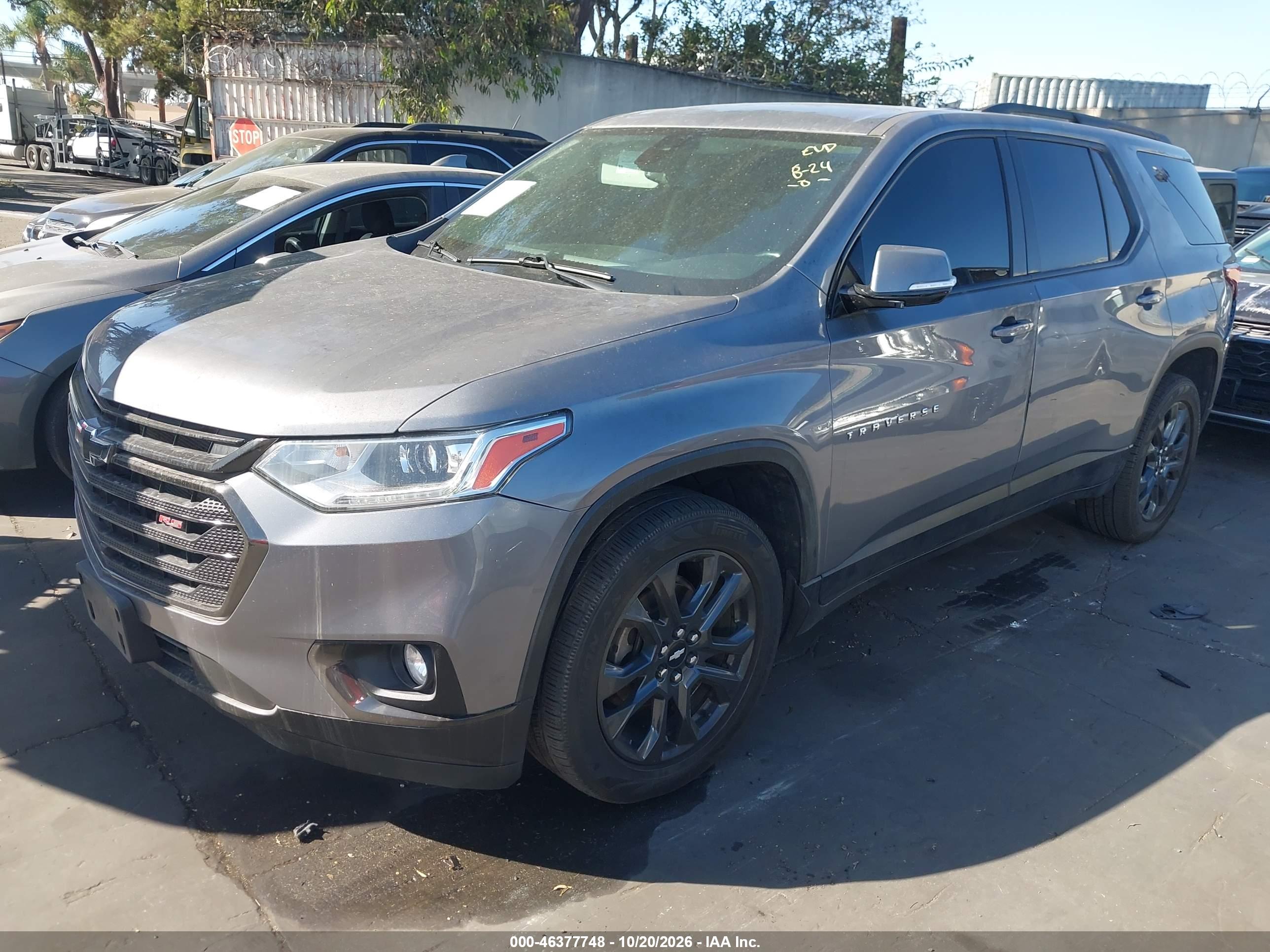2020 CHEVROLET TRAVERSE FWD RS — I2