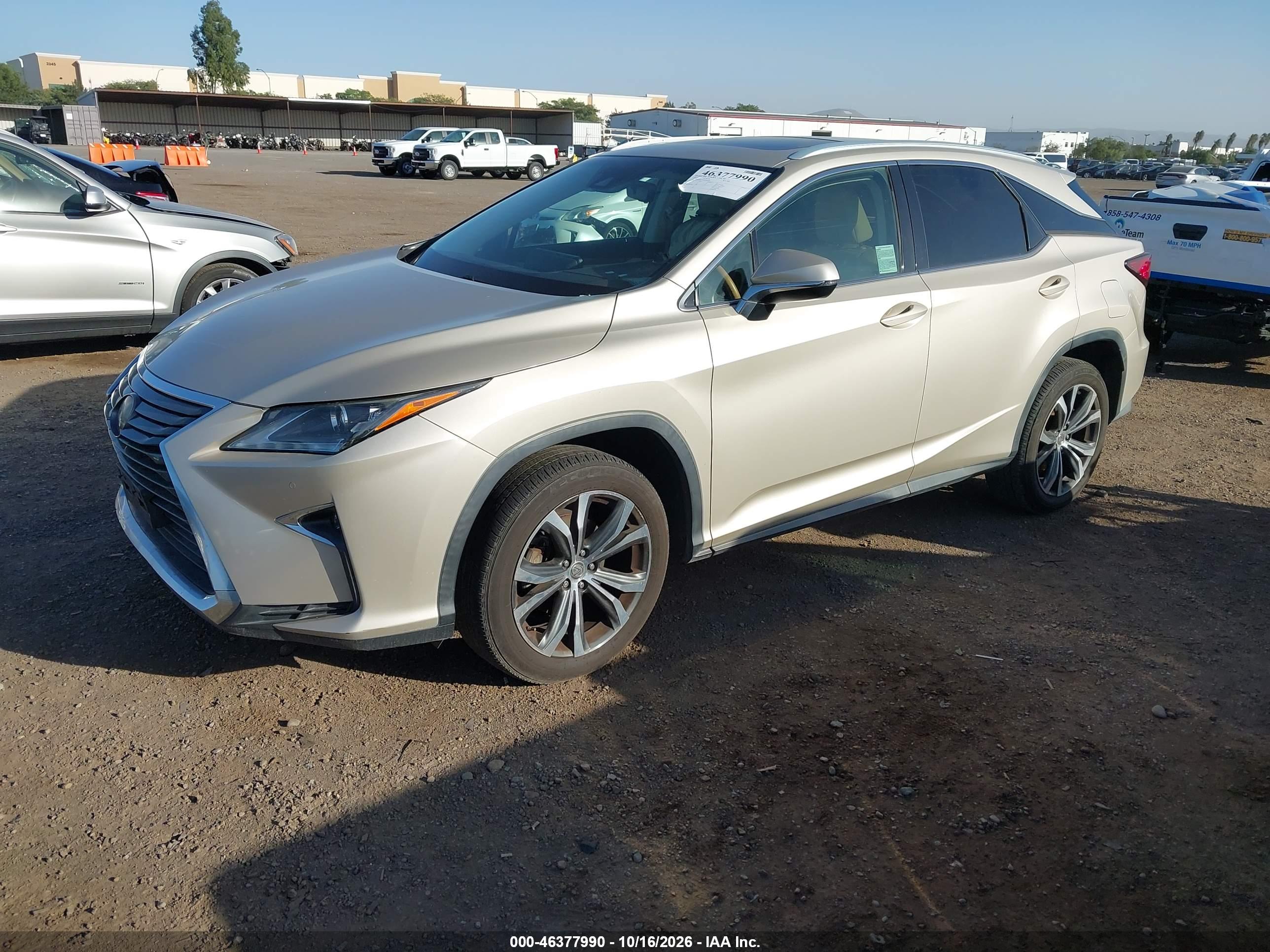 2017 LEXUS RX 350 — I2