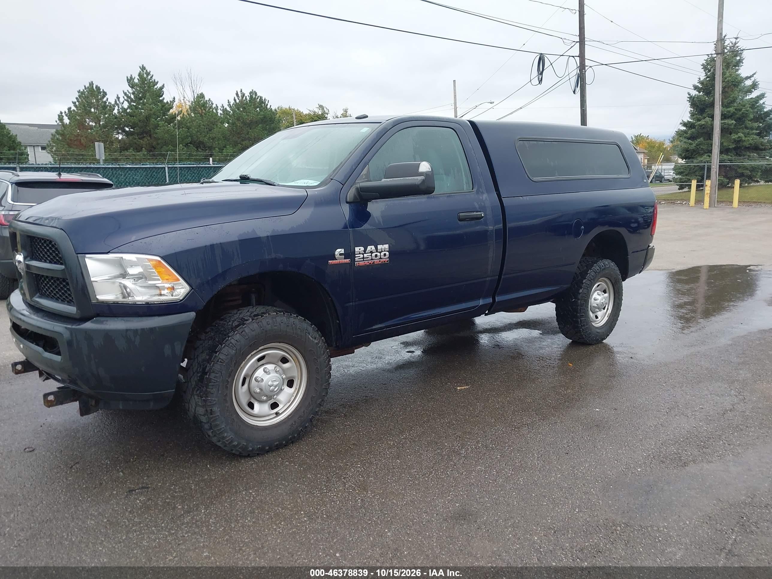 2017 RAM 2500 TRADESMAN  4X4 8' BOX — I2