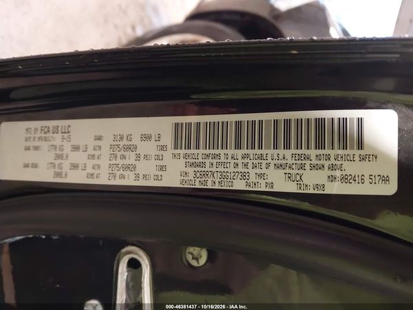 2016 RAM 1500 EXPRESS — I9
