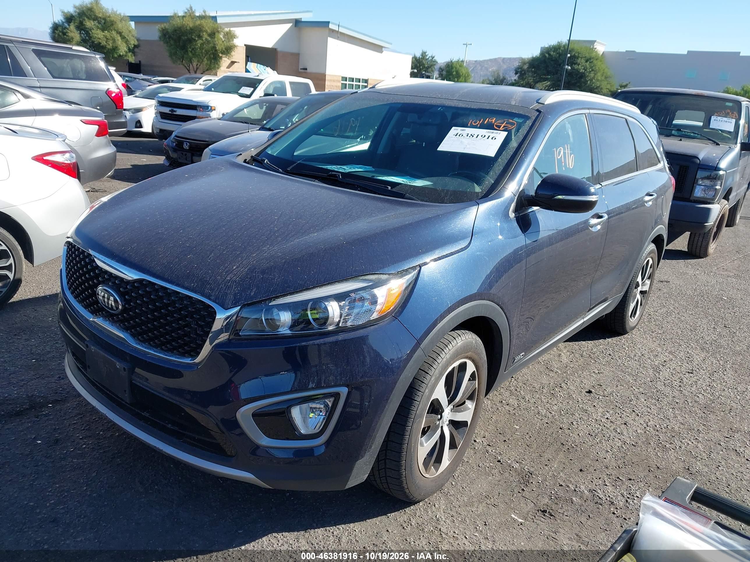 2016 KIA SORENTO 2.0T EX — I2