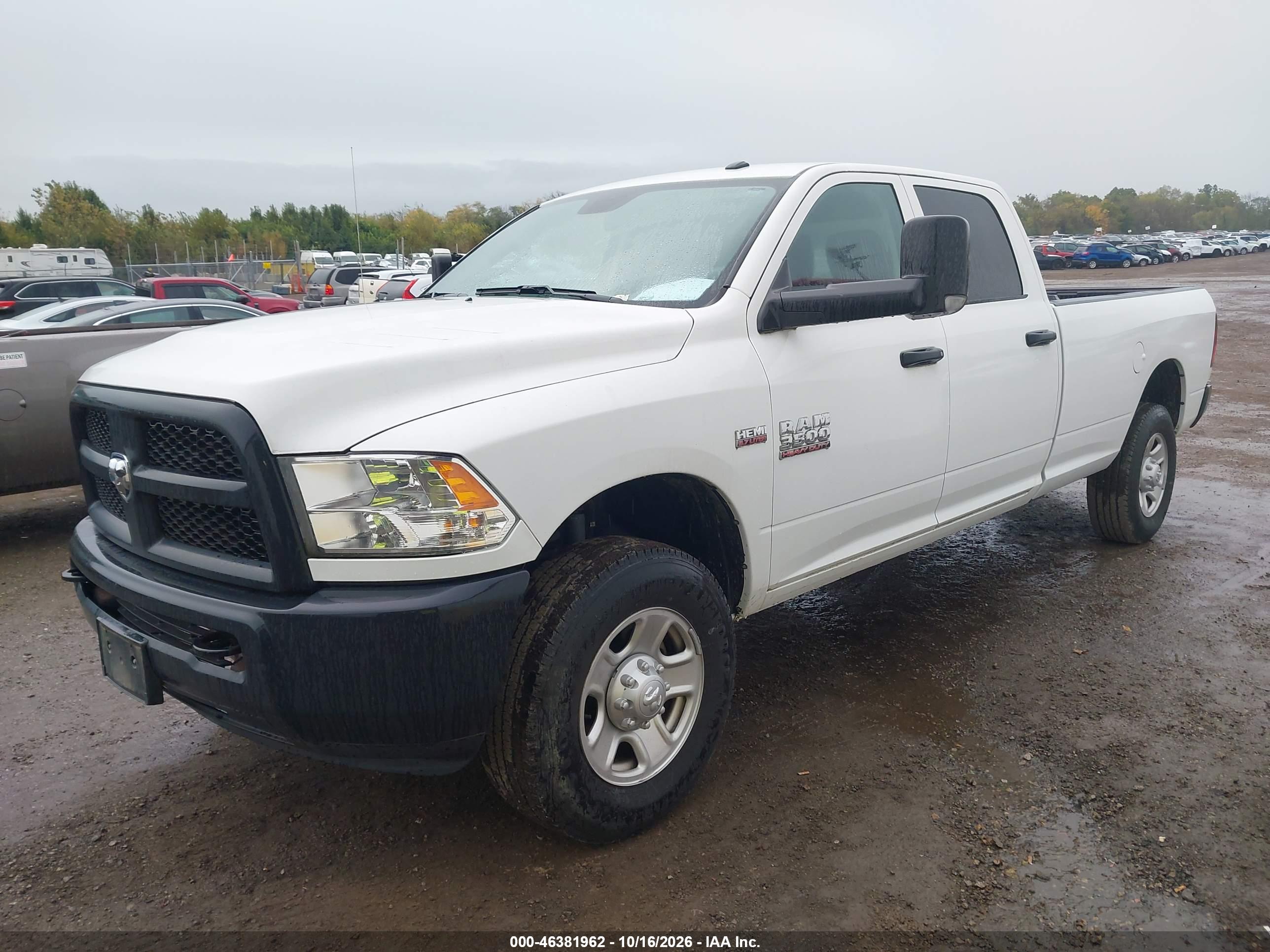 2018 RAM 3500 TRADESMAN  4X4 8' BOX — I2