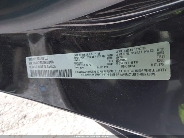 2025 CHRYSLER PACIFICA SELECT — I9