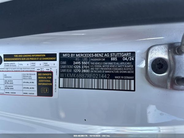 2024 MERCEDES-BENZ CLE 450 4MATIC — I9