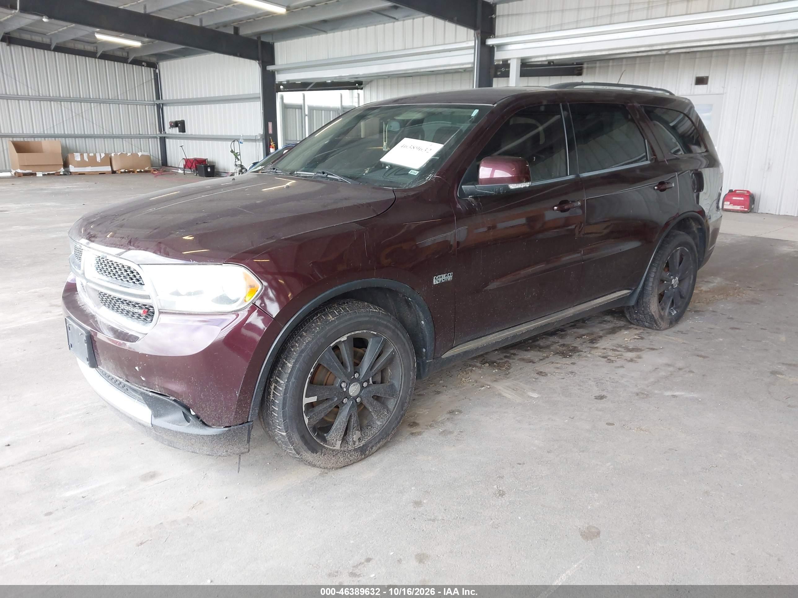 2012 DODGE DURANGO CREW — I2