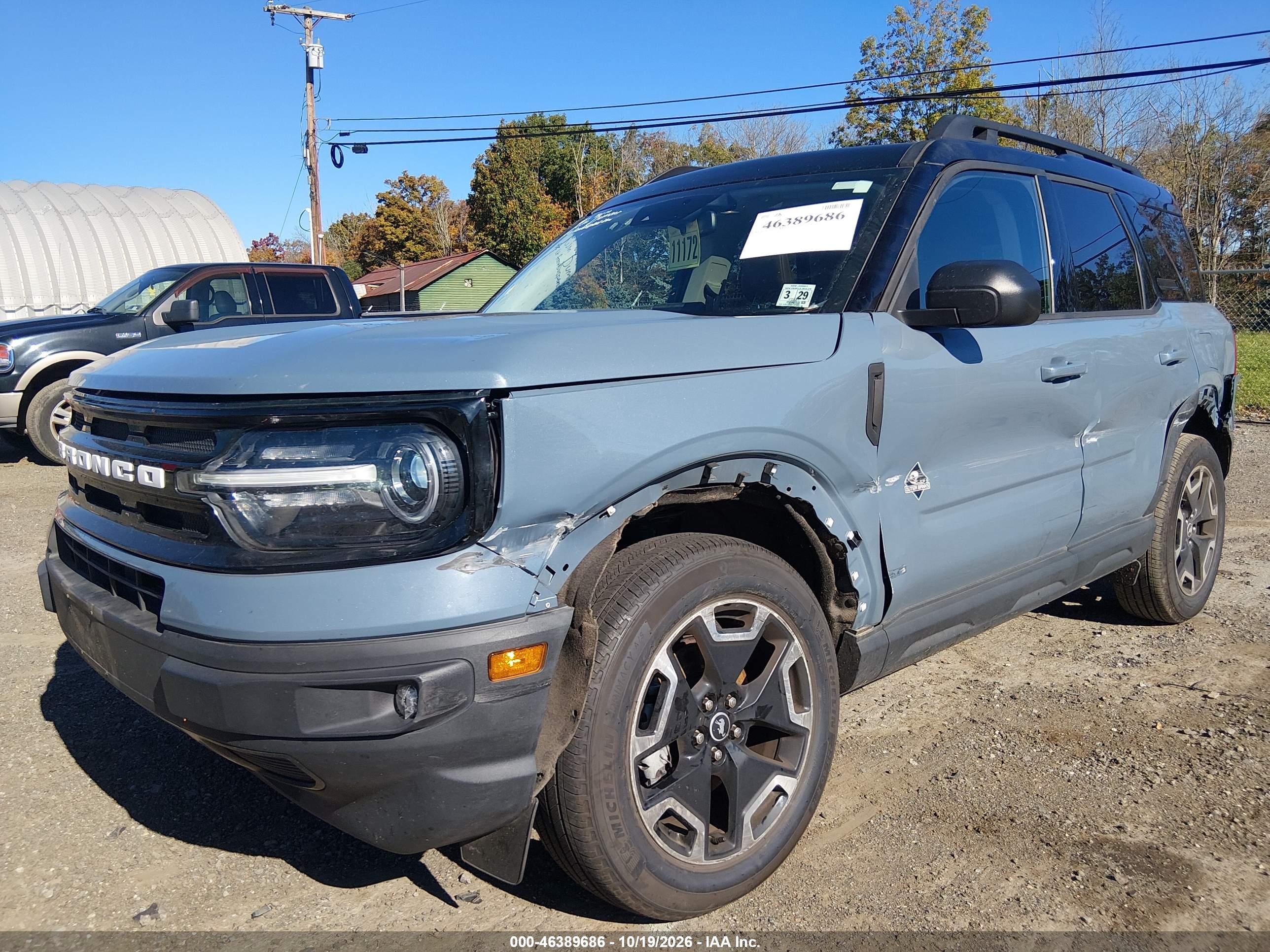 2024 FORD BRONCO SPORT OUTER BANKS — I2