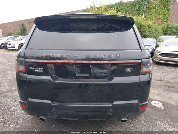 2016 LAND ROVER RANGE ROVER SPORT 3.0L V6 SUPERCHARGED SE — I119