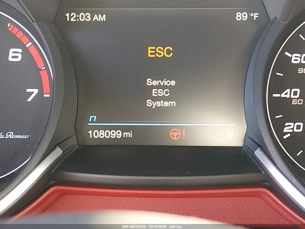 2020 ALFA ROMEO STELVIO SPORT AWD — I118