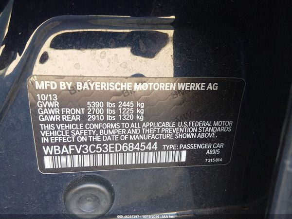 2014 BMW 535D XDRIVE — I9
