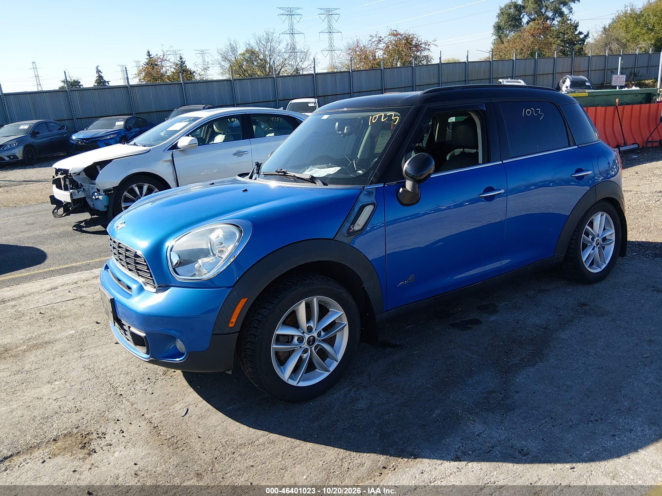 2012 MINI COOPER S COUNTRYMAN — I2