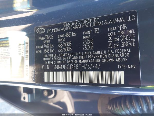 2026 HYUNDAI TUCSON SEL — I9