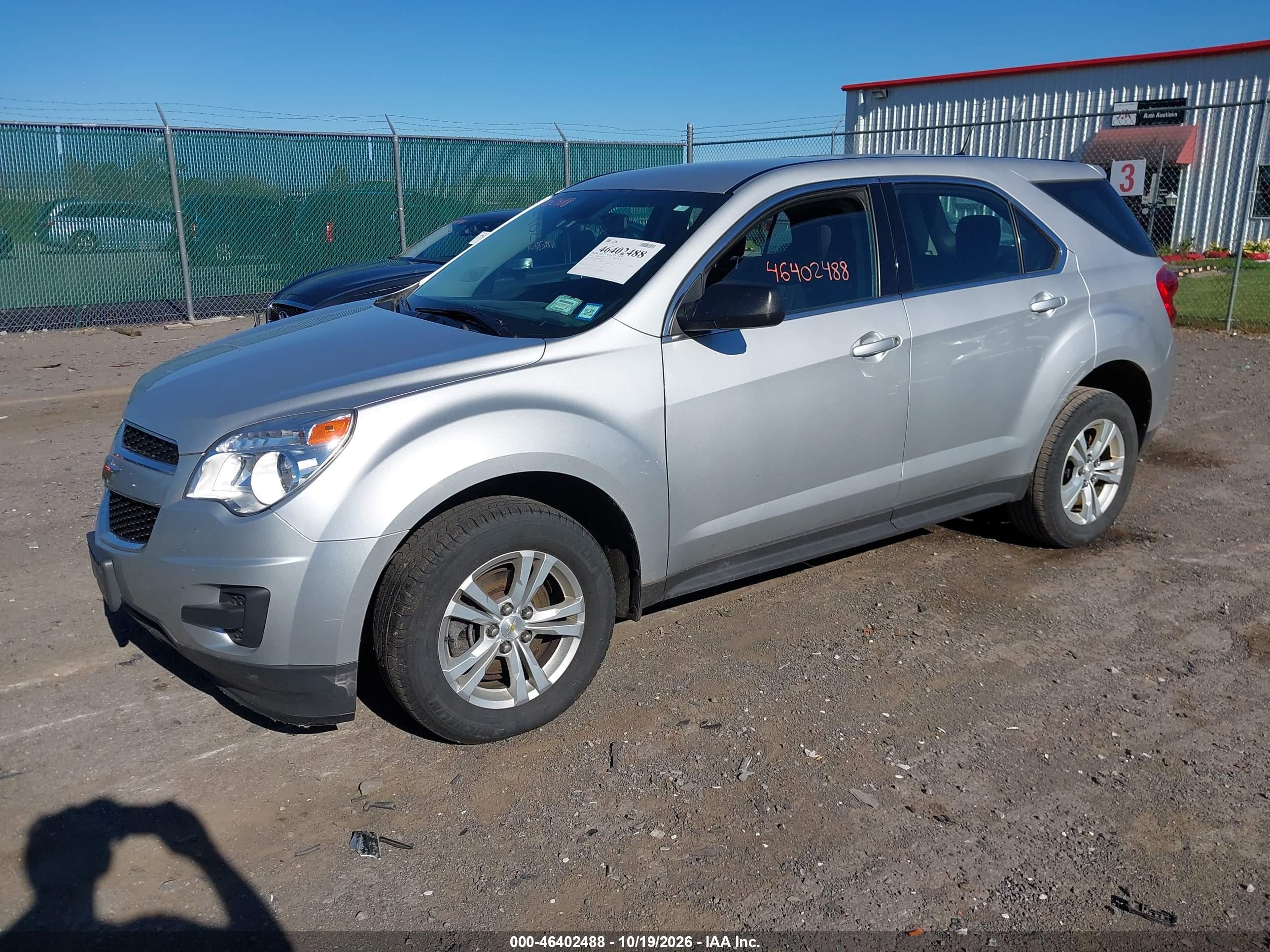 2013 CHEVROLET EQUINOX LS — I2