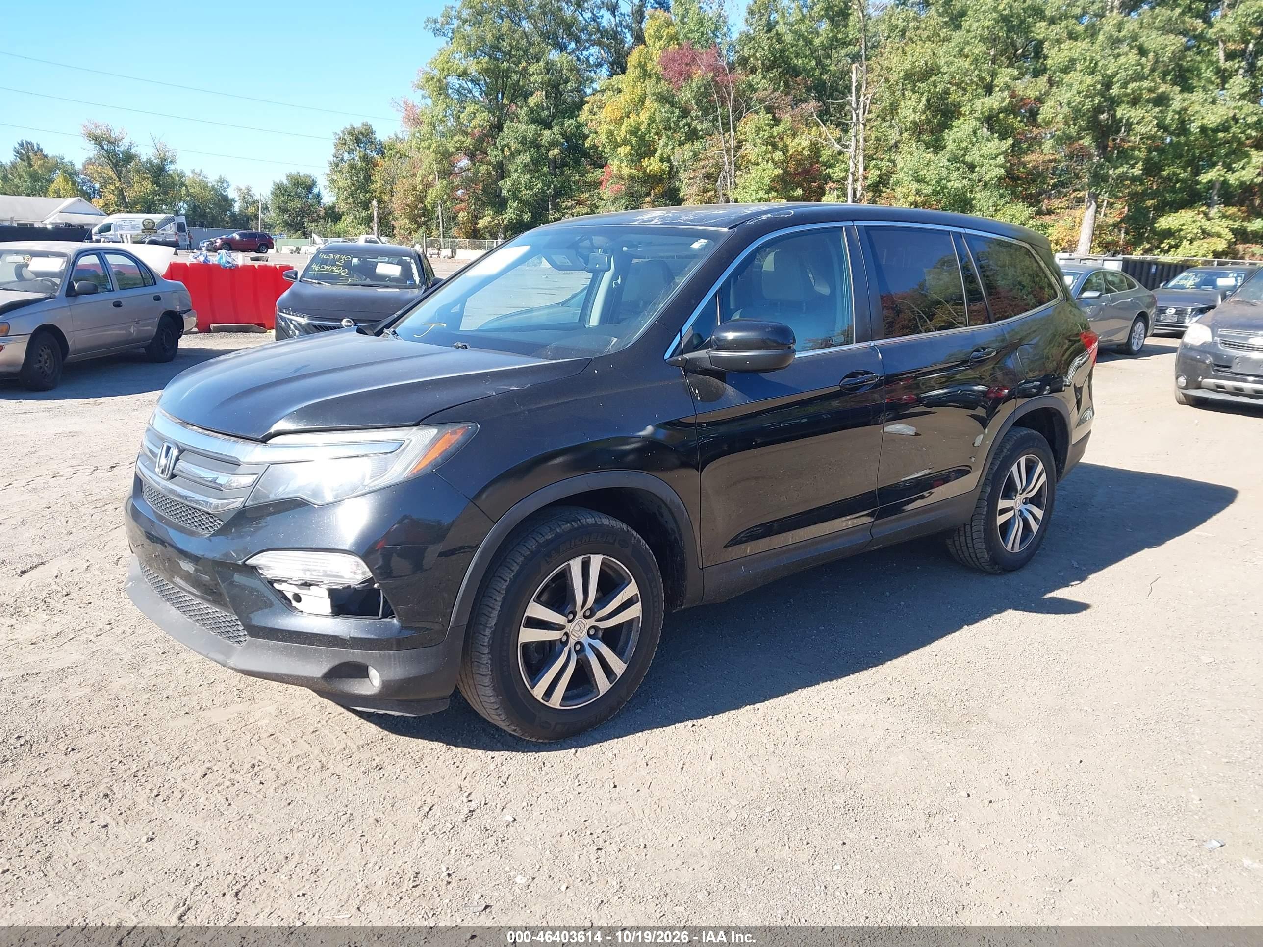 2018 HONDA PILOT EX-L — I2
