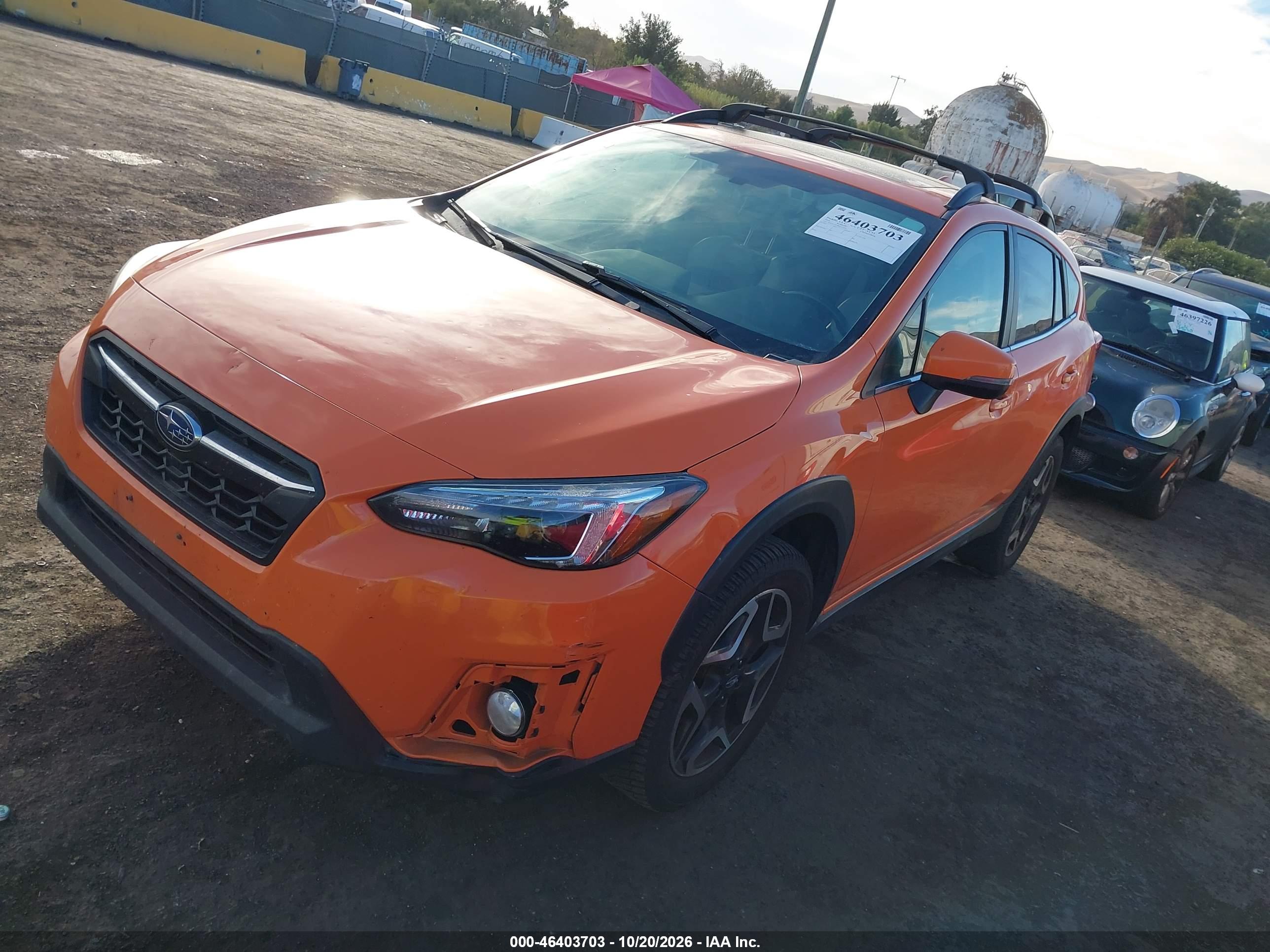 2019 SUBARU CROSSTREK 2.0I LIMITED — I2