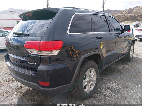 2017 JEEP GRAND CHEROKEE LAREDO 4X2 — I4