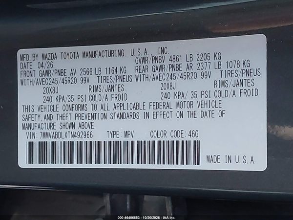2026 MAZDA CX-50 2.5 S PREMIUM — I9