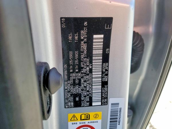 2018 LEXUS RX 350L