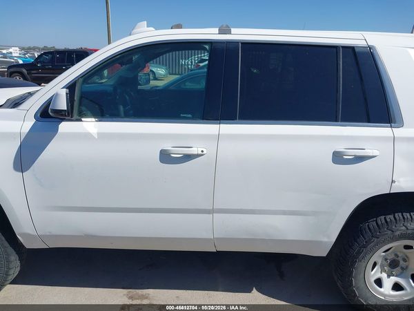 2017 CHEVROLET TAHOE COMMERCIAL FLEET — I117