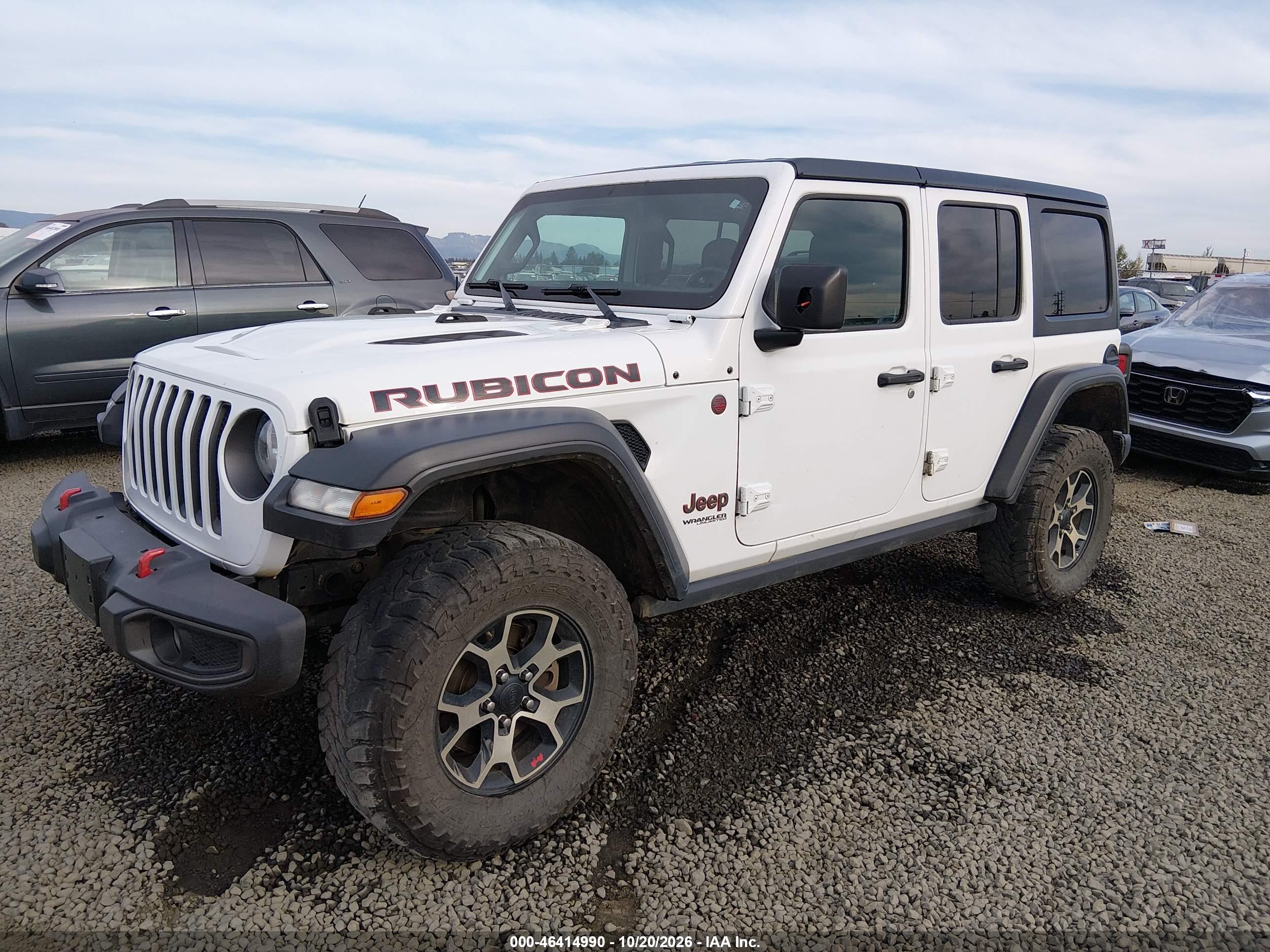 2020 JEEP WRANGLER UNLIMITED RUBICON 4X4 — I2