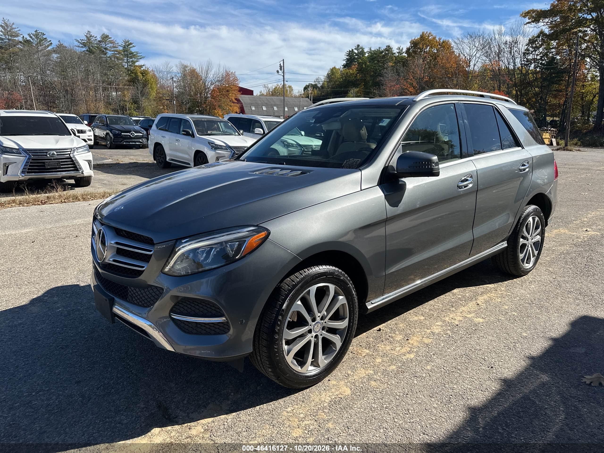 2017 MERCEDES-BENZ GLE 350 4MATIC — I2