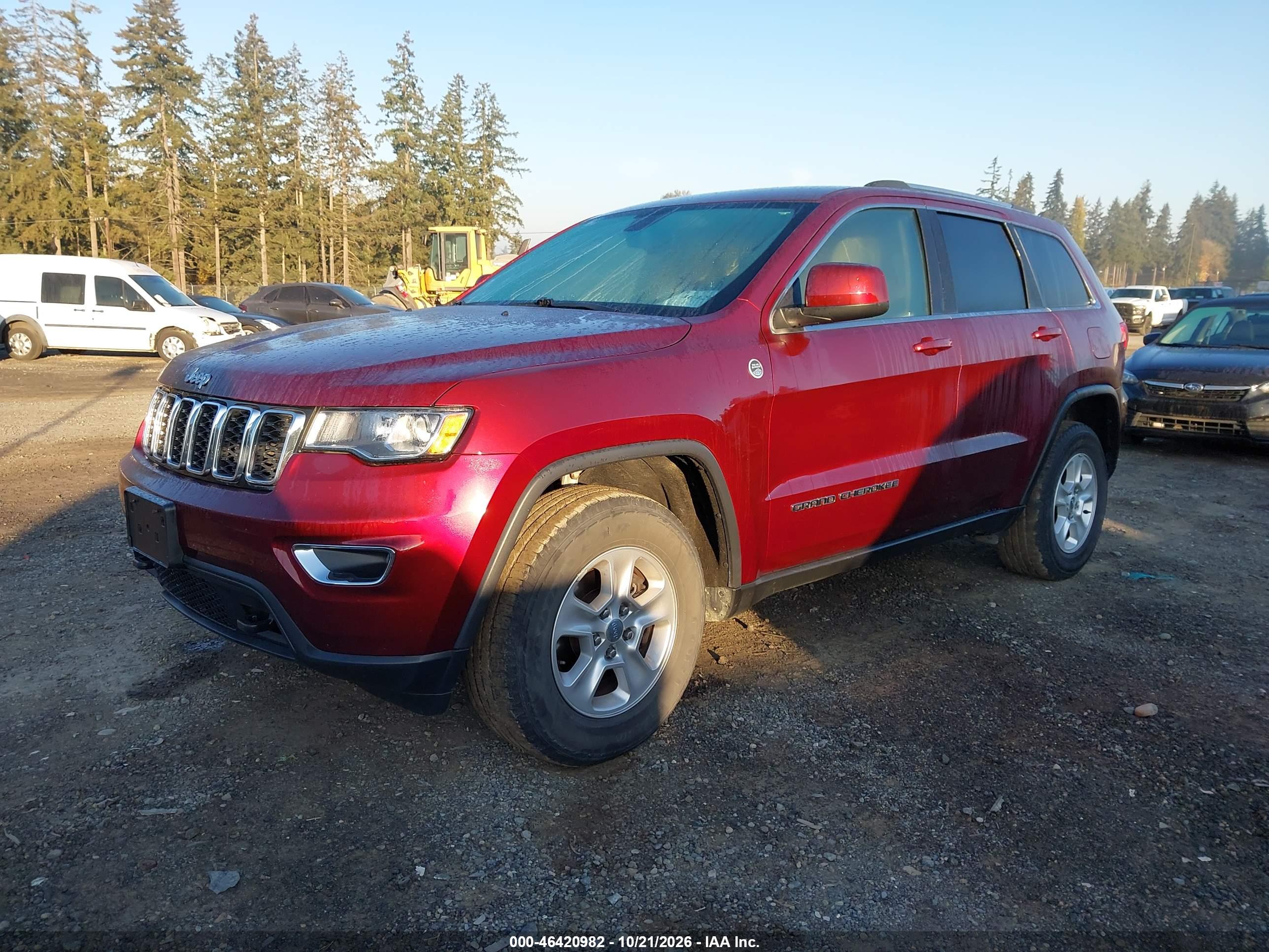 2017 JEEP GRAND CHEROKEE LAREDO 4X4 — I2