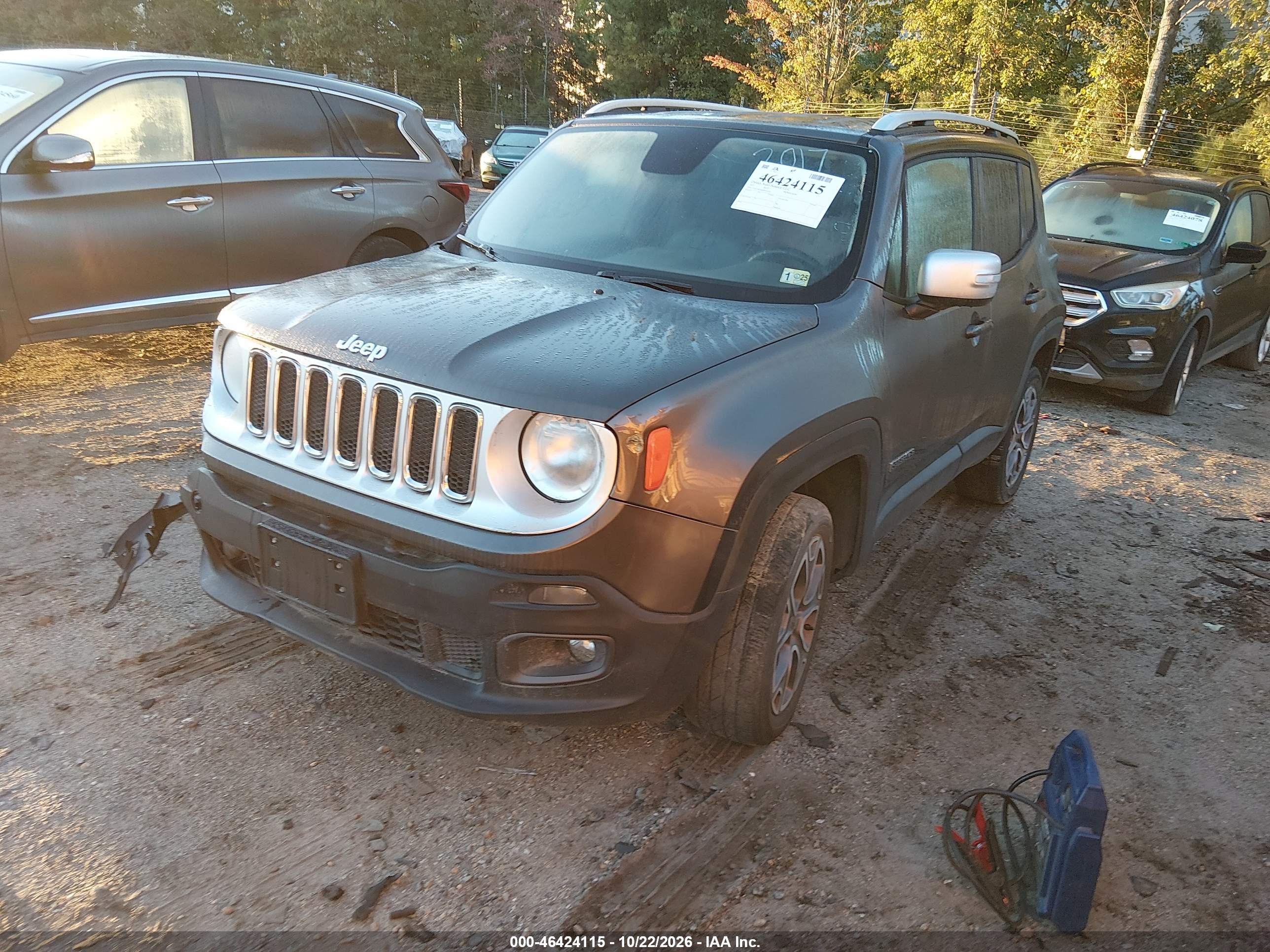 2017 JEEP RENEGADE LIMITED 4X4 — I2